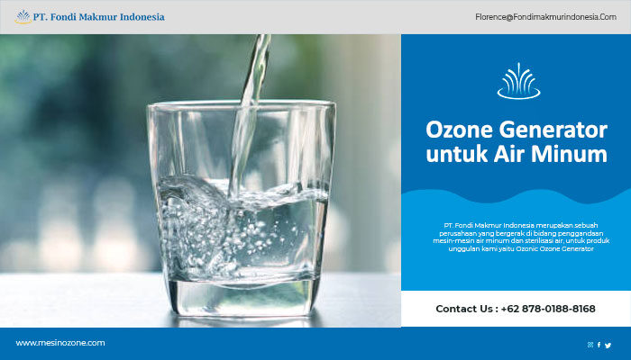 Ozone Generator untuk Air Minum