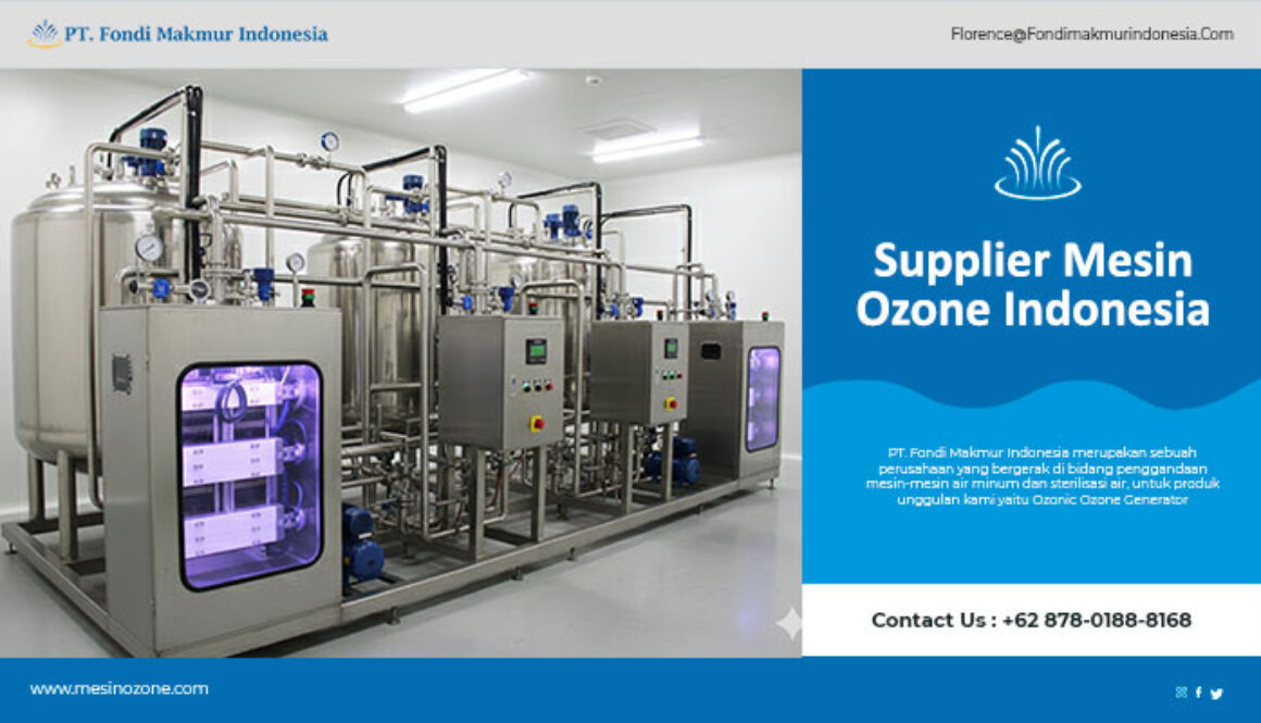 Supplier Mesin Ozone Indonesia