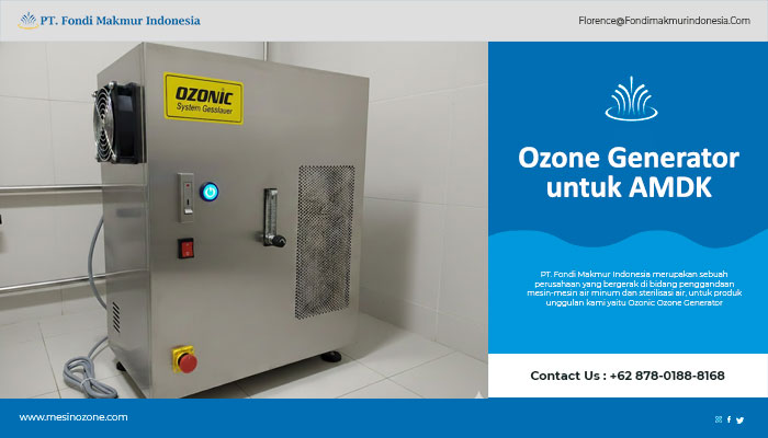 Ozone Generator untuk AMDK