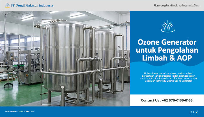 Ozone Generator untuk Pengolahan Limbah & AOP