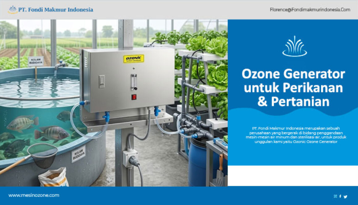 Ozone Generator Perikanan & Pertanian