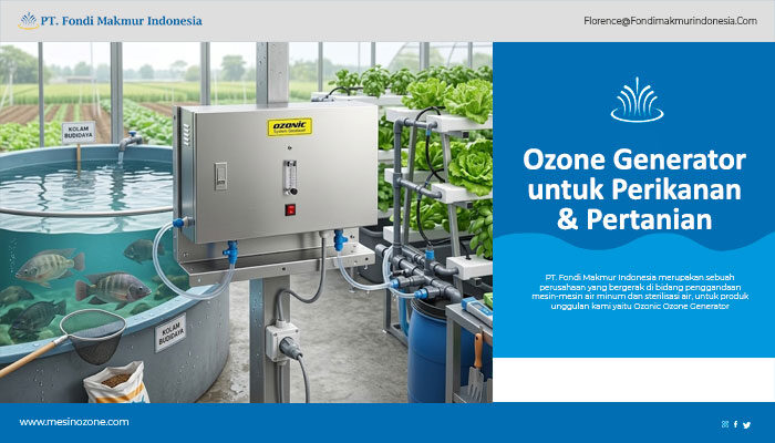 Ozone Generator Perikanan & Pertanian
