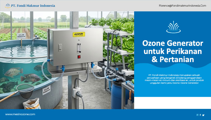 Ozone Generator Perikanan & Pertanian