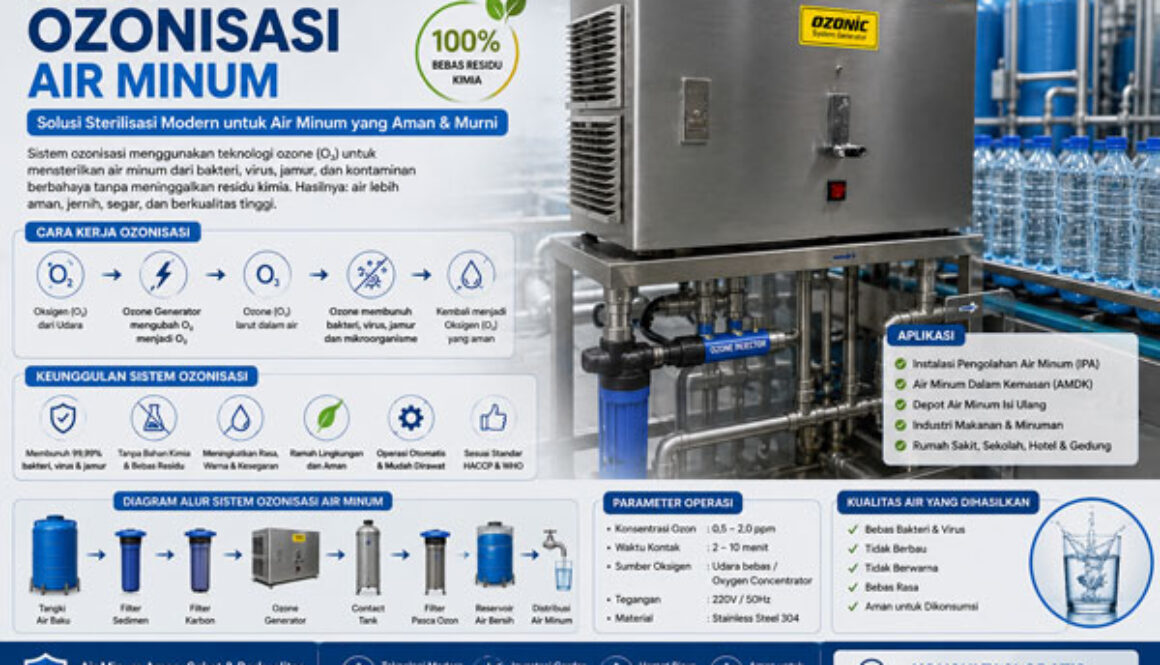 Sistem Ozonisasi Air Minum